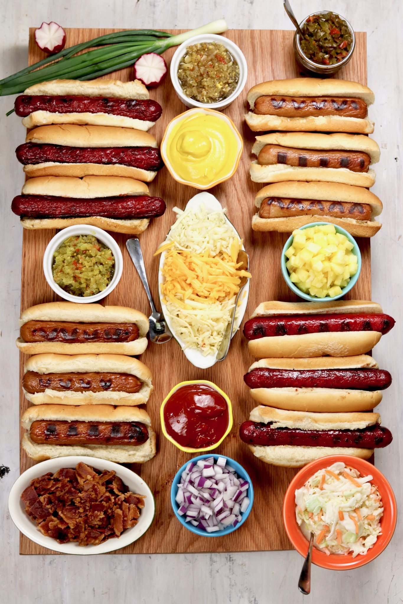 How To Make A Hot Dog Board - Hot Dog Charcuterie Boards