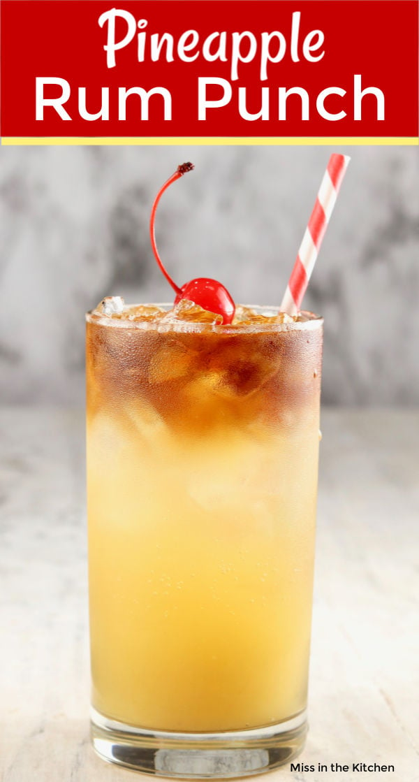 Easy Pitcher Rum Cocktail for Parties - Celebrations at Home