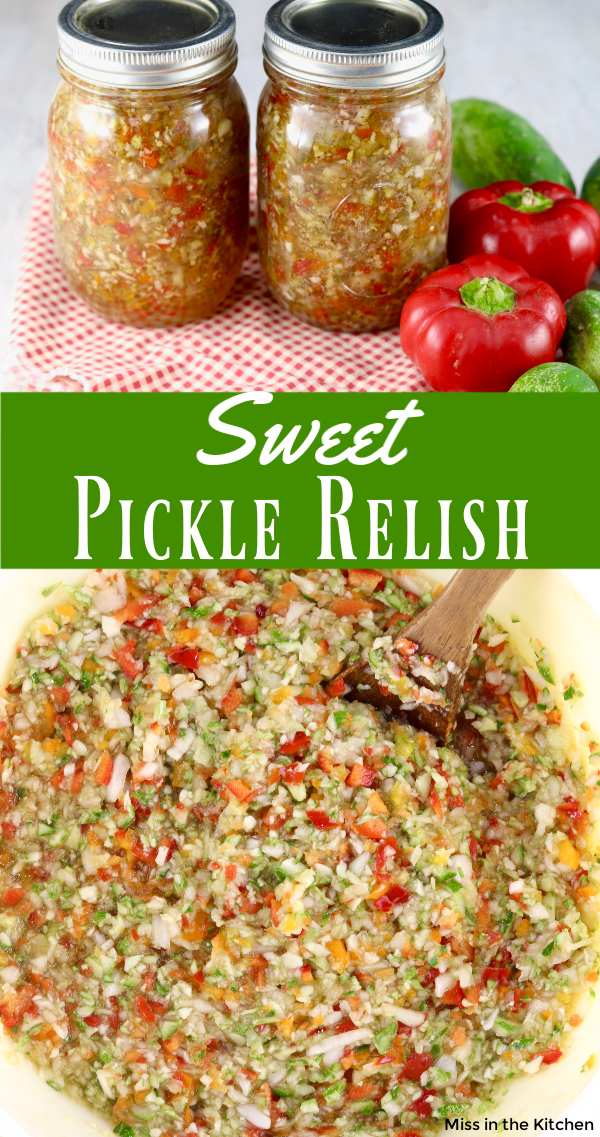 Quick Pickle Relish Recipe - One Sweet Appetite