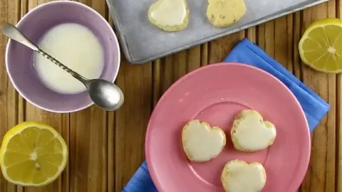 White Chocolate-Lemon Shortbread