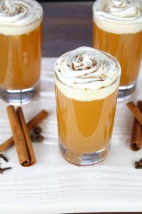 Warm Apple Pie Cocktail