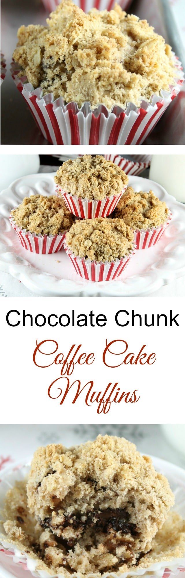 Chocolate Chunk Coffee Cake Muffins  Miss in the Kitchen