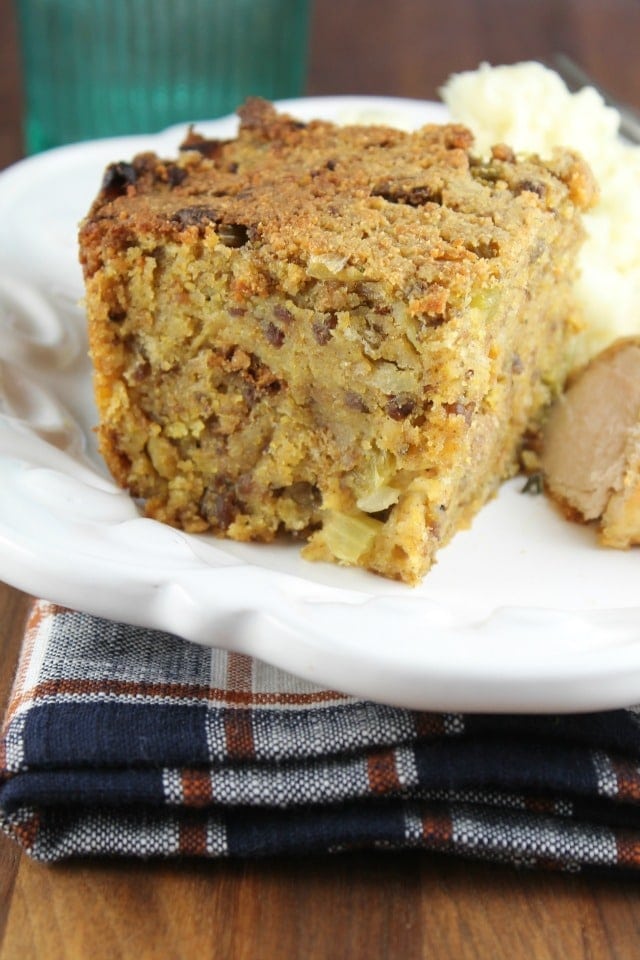 Sausage and Cornbread Dressing - Miss in the Kitchen