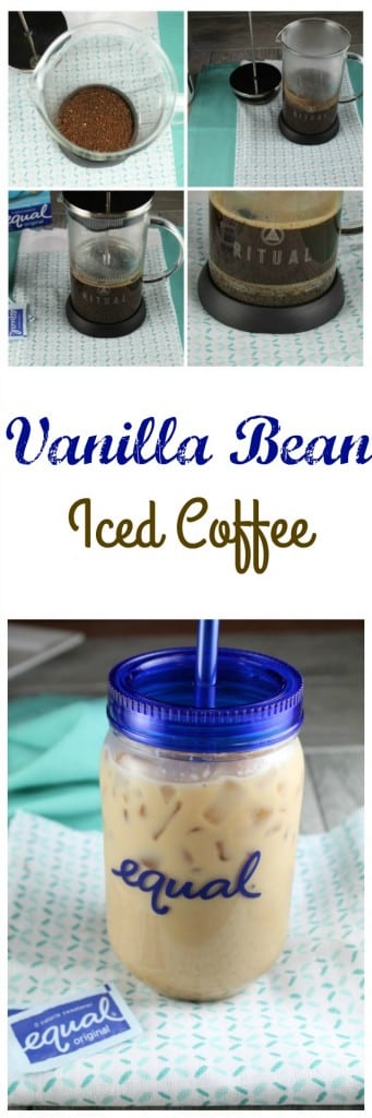 Vanilla Bean Iced Coffee Recipe ~ Miss in the Kitchen