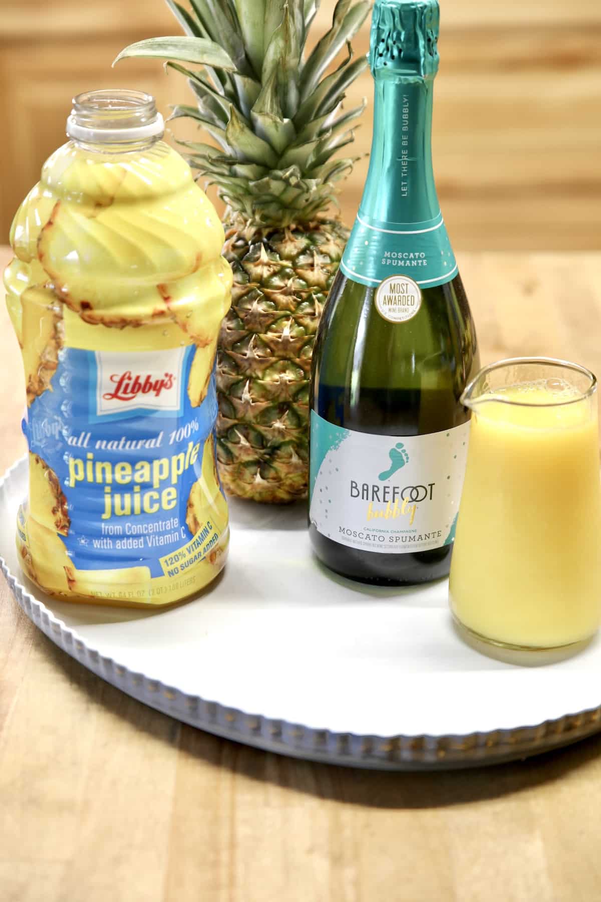 Pineapple Mimosa - Miss in the Kitchen