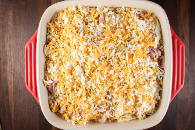 Ham and Cheese Breakfast Casserole - Miss in the Kitchen