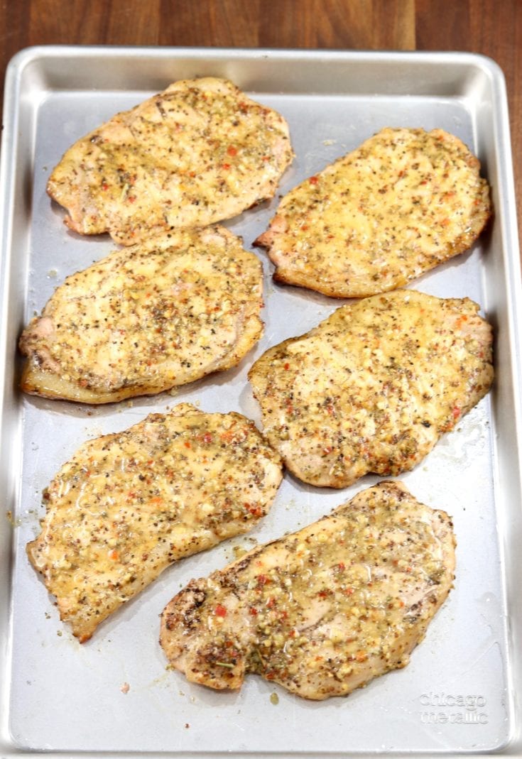 Italian Pork Chops {Grilled or Baked} - Miss in the Kitchen