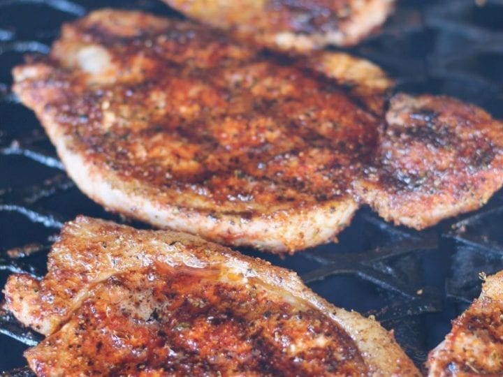 Cajun Grilled Pork Chops Recipe - The Mountain Kitchen