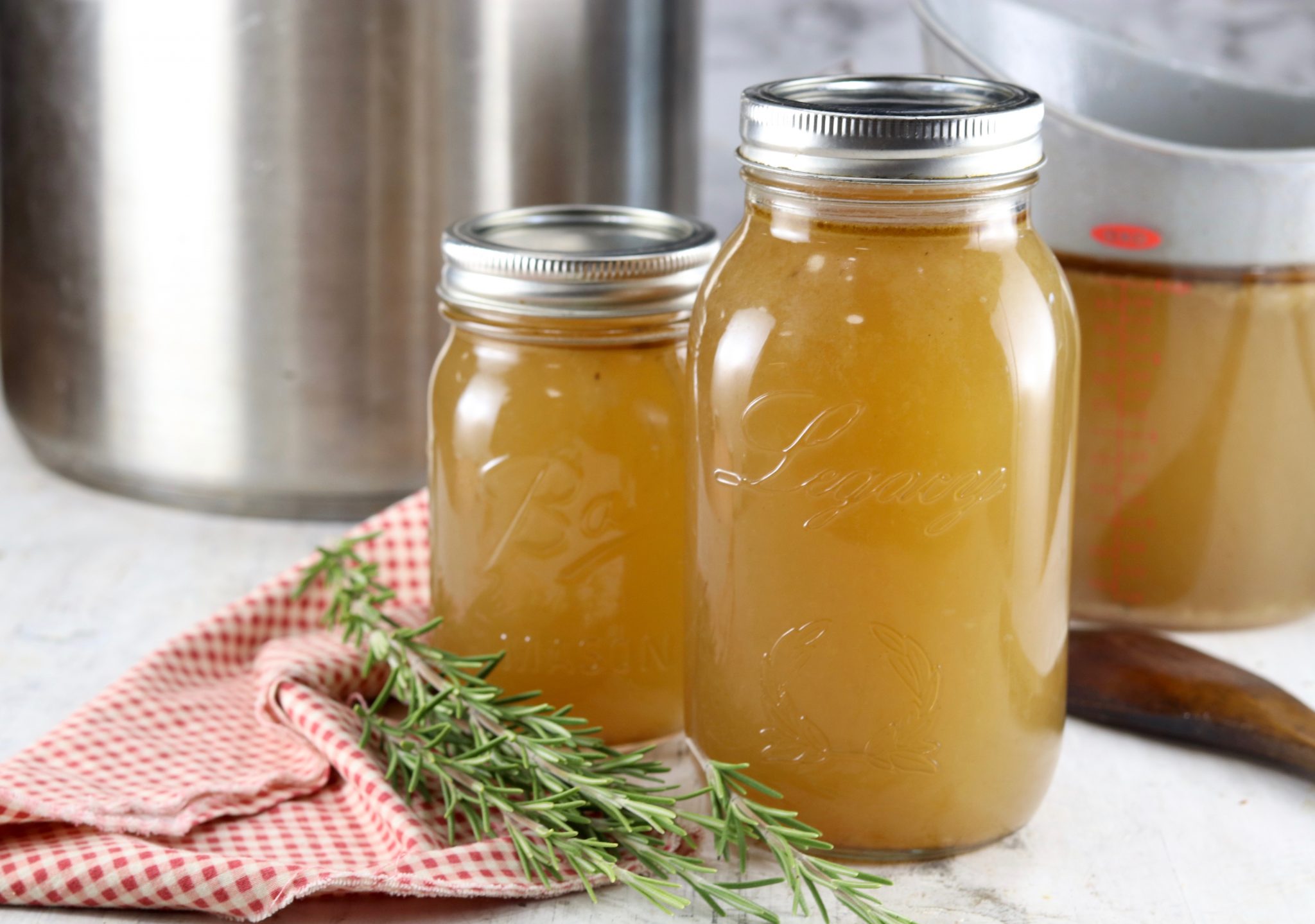 Turkey Stock {Large Batch with Turkey or Chicken} - Miss in the Kitchen