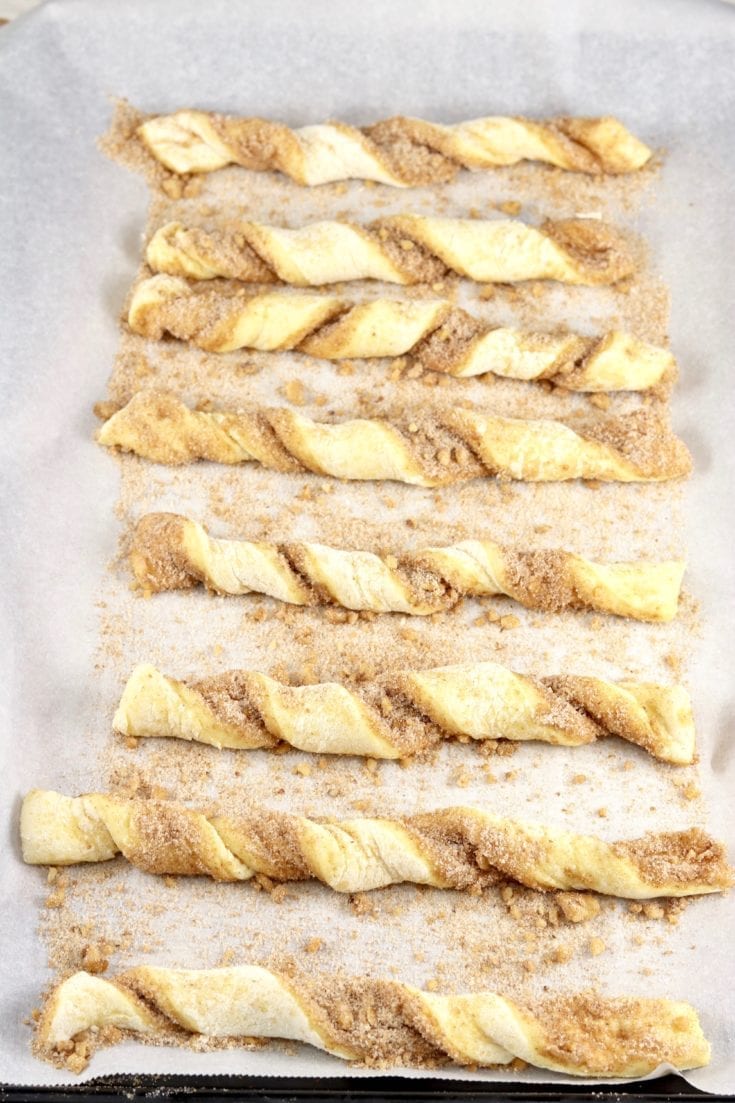 Walnut Cinnamon Twists {with Icing} - Miss in the Kitchen