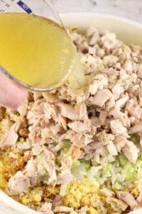 Chicken And Dressing {Southern Style} - Miss In The Kitchen