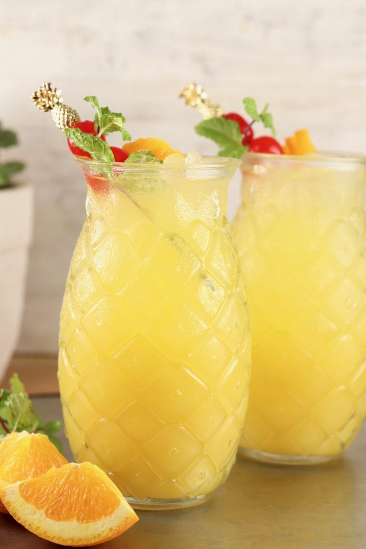 Pineapple Screwdriver {Aloha Cocktail} - Miss in the Kitchen