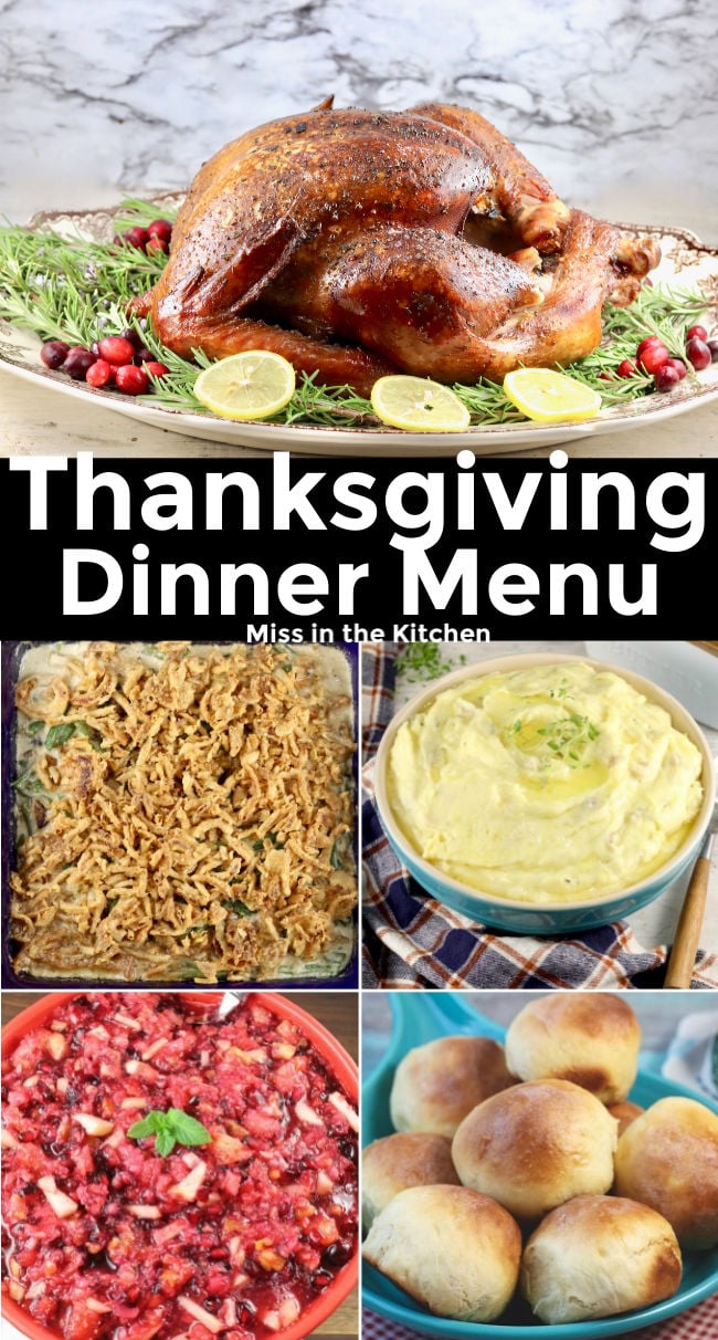 Easy Thanksgiving Dinner - Miss In The Kitchen