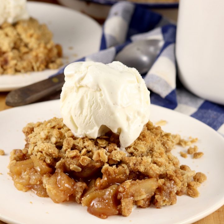 Mrs. Cheney's Nobby Apple Cake In a Skillet - Homemade Home