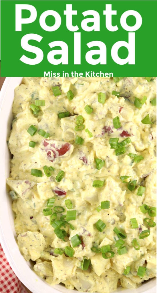 Easy Potato Salad - Miss in the Kitchen