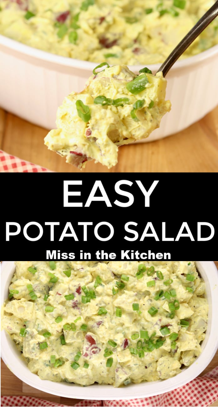 Easy Potato Salad - Miss in the Kitchen