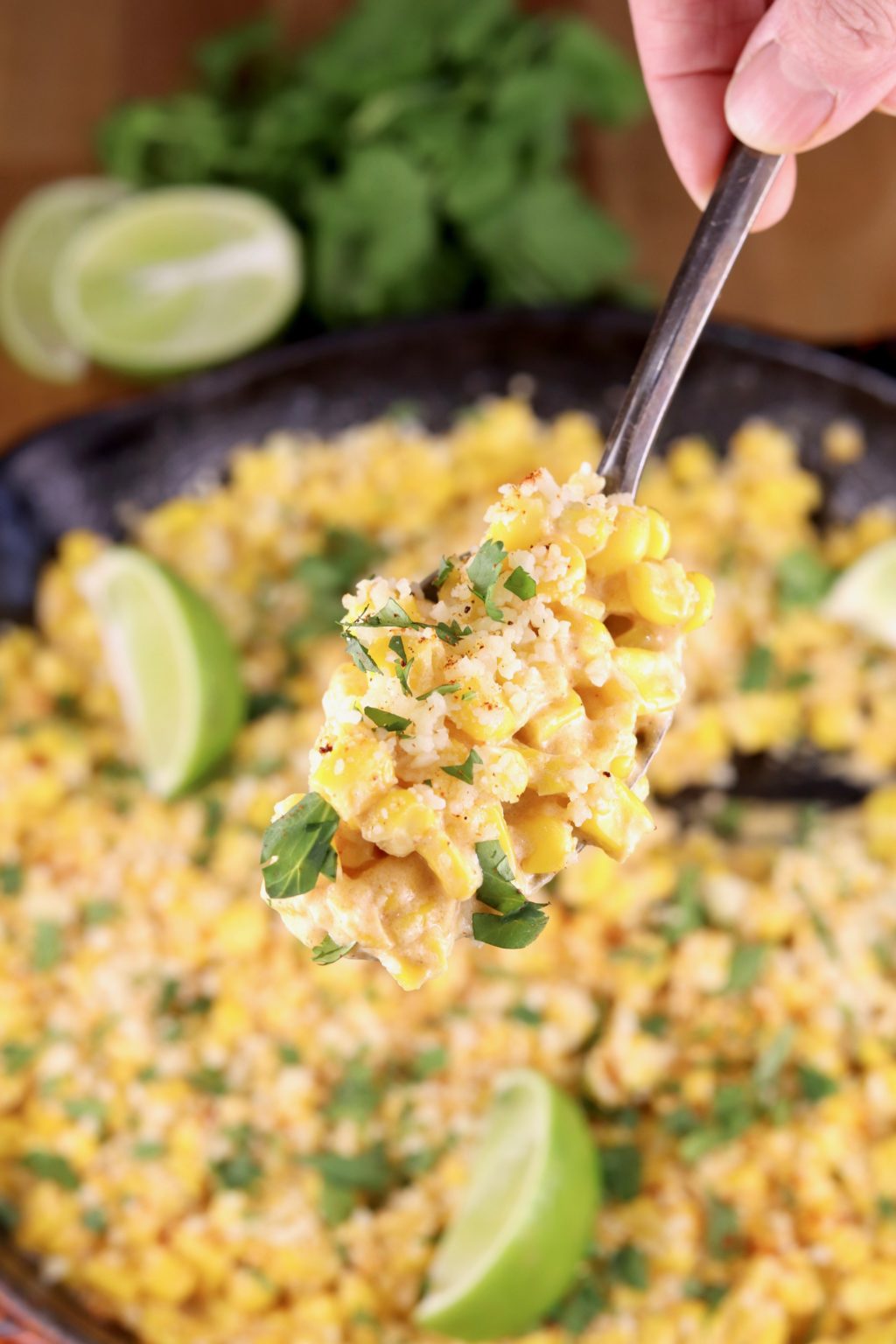 Skillet Mexican Street Corn {Elote} - Miss In The Kitchen