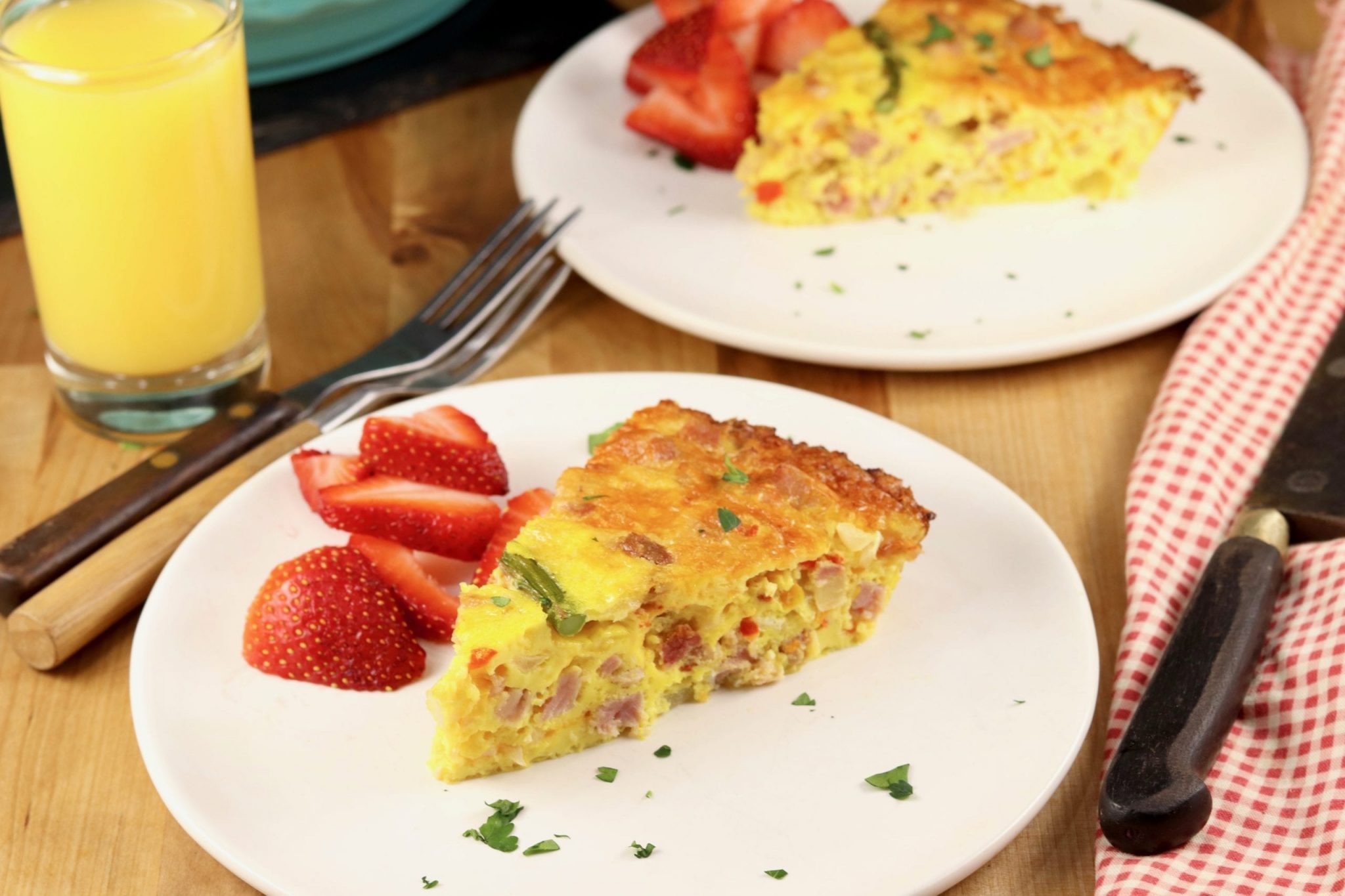 Baked Denver Omelet - Miss in the Kitchen