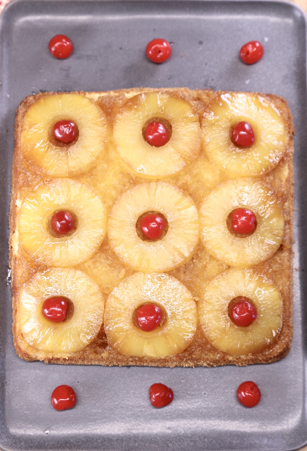 Gurgaon Special: Pineapple Square Shape Photo Cake Delivery in Gurgaon @  ₹1,149.00