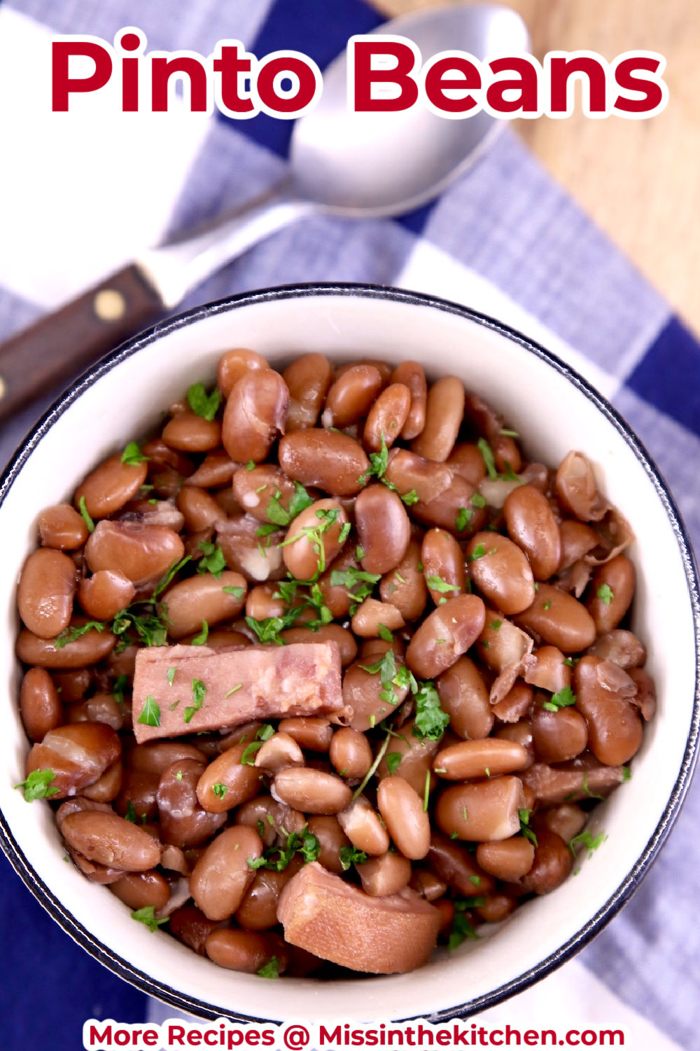 Pinto Beans Recipe - Crock Pot, Stovetop, or Instant Pot Pinto Beans
