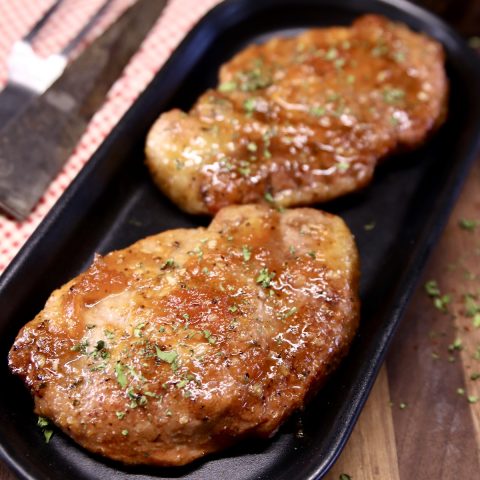 Apricot Pork Chops {Grilled or Baked} - Miss in the Kitchen