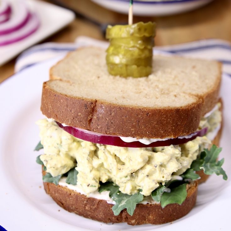 The Best Egg Salad Sandwich