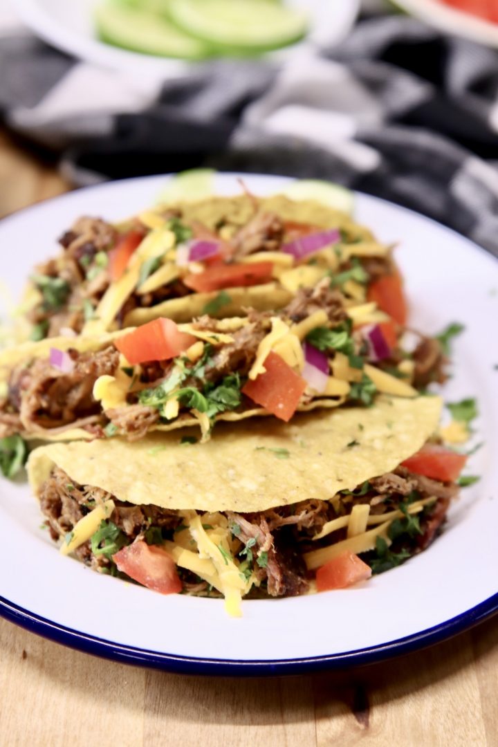 Pork Tacos {Smoked Pork Shoulder} - Miss in the Kitchen