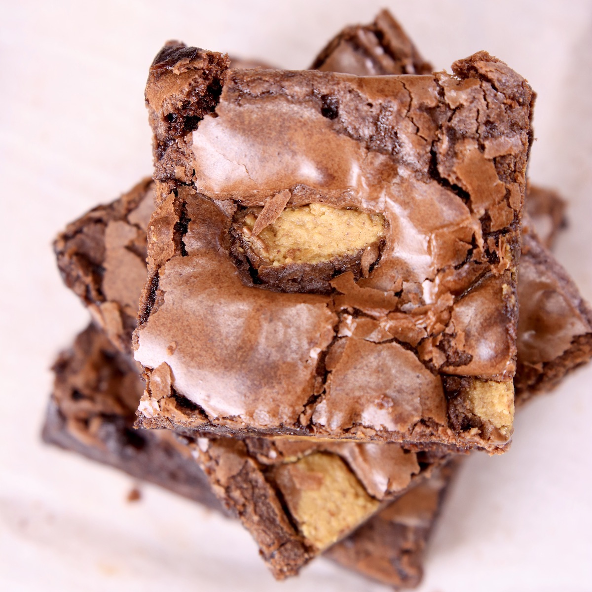 Peanut Butter Cup Brownies Miss In The Kitchen