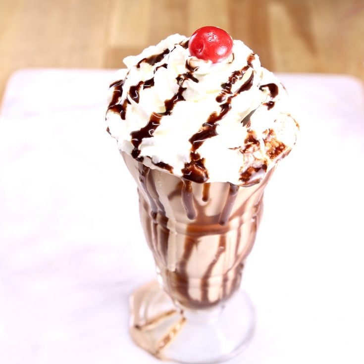 chocolate milkshake