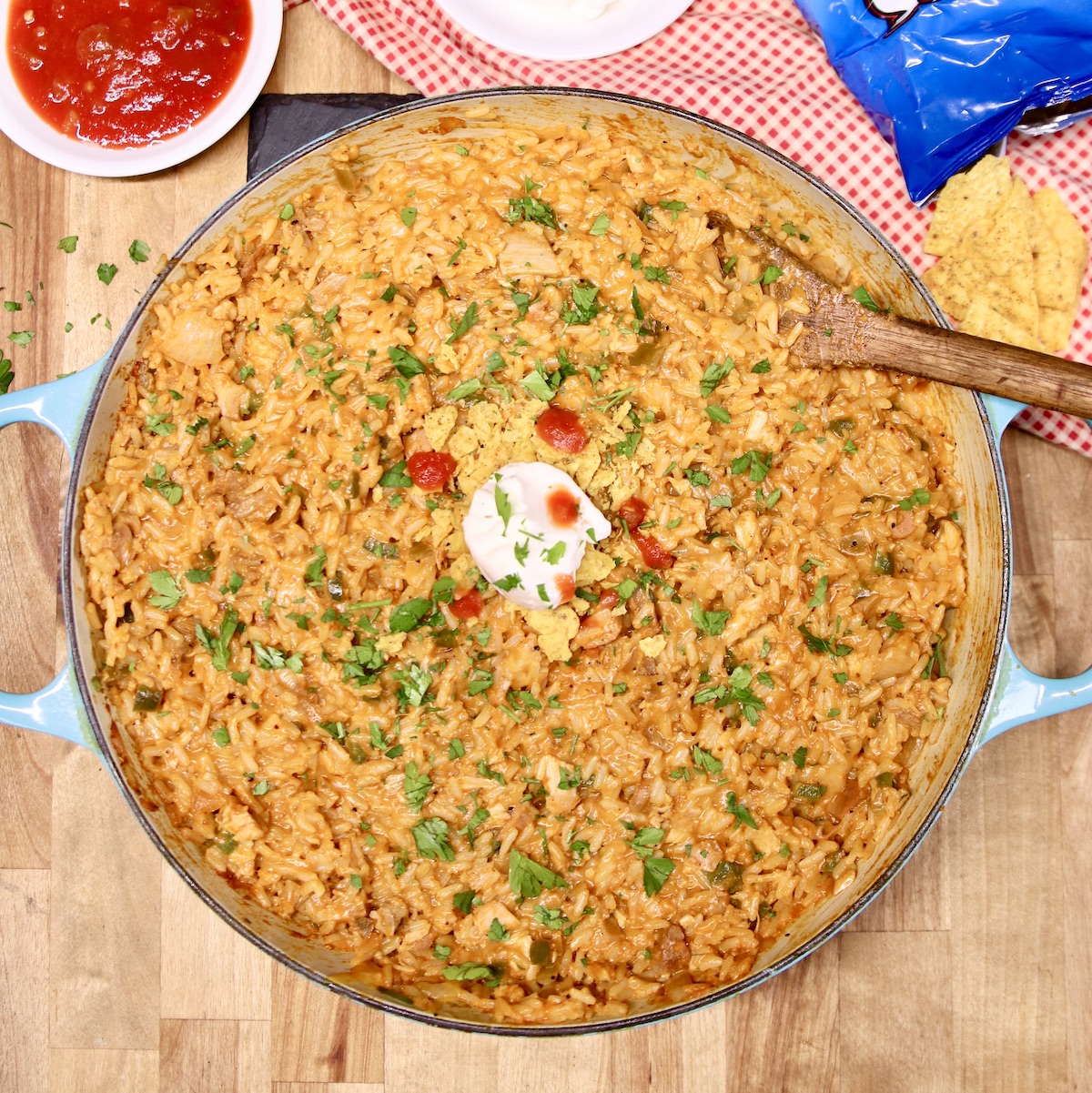 Savory Moments: Chicken taco rice