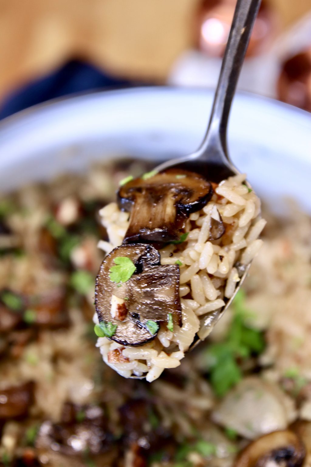 Mushroom Rice Miss In The Kitchen   Easy Mushroom Rice Recipe Recipe Image 1024x1536 