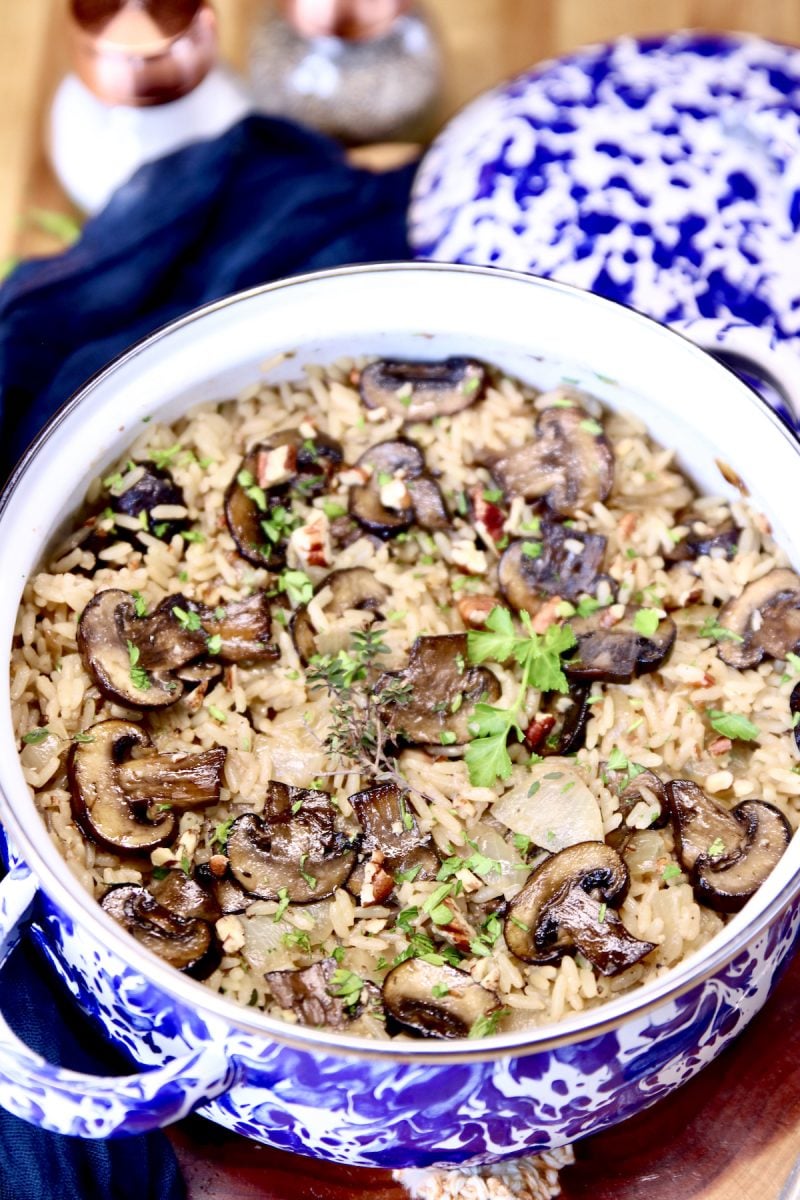 Mushroom Rice Miss In The Kitchen   Mushroom Rice Recipe Photo 800x1200 