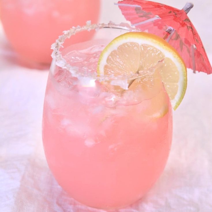 Pink Señorita {Pink Lemonade Margaritas} - Miss in the Kitchen