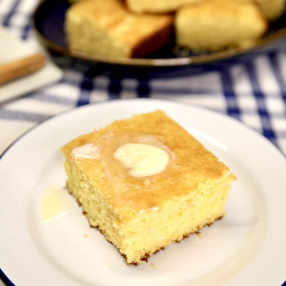 How to make crispy cast-iron skillet cornbread - Salty Lemon Sister