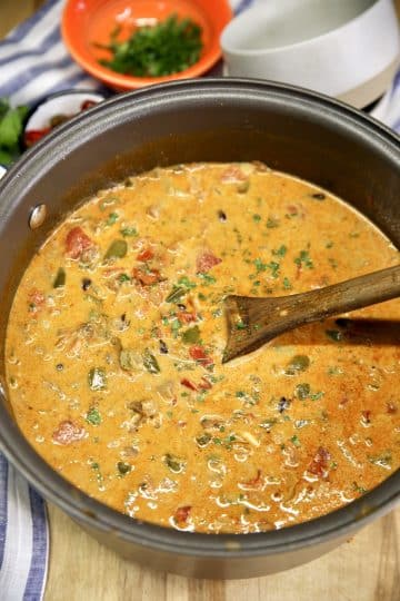 Chicken Enchilada Soup {30 Minute Recipe} - Miss in the Kitchen