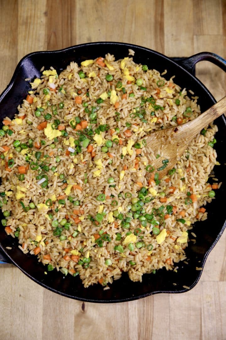 Easy Egg Fried Rice - Miss in the Kitchen